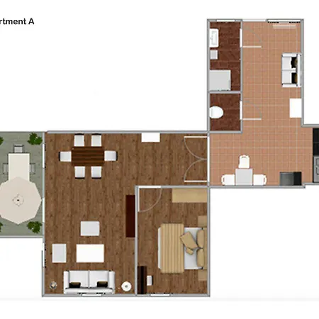 Am Turiawald Appartement Schiefling am See